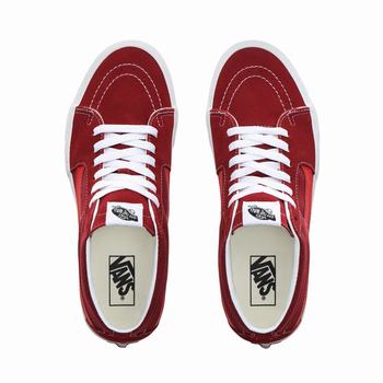 Panske Kotnikove Tenisky Vans Retro Sport Sk8-Mid Červené VA12PEBOK